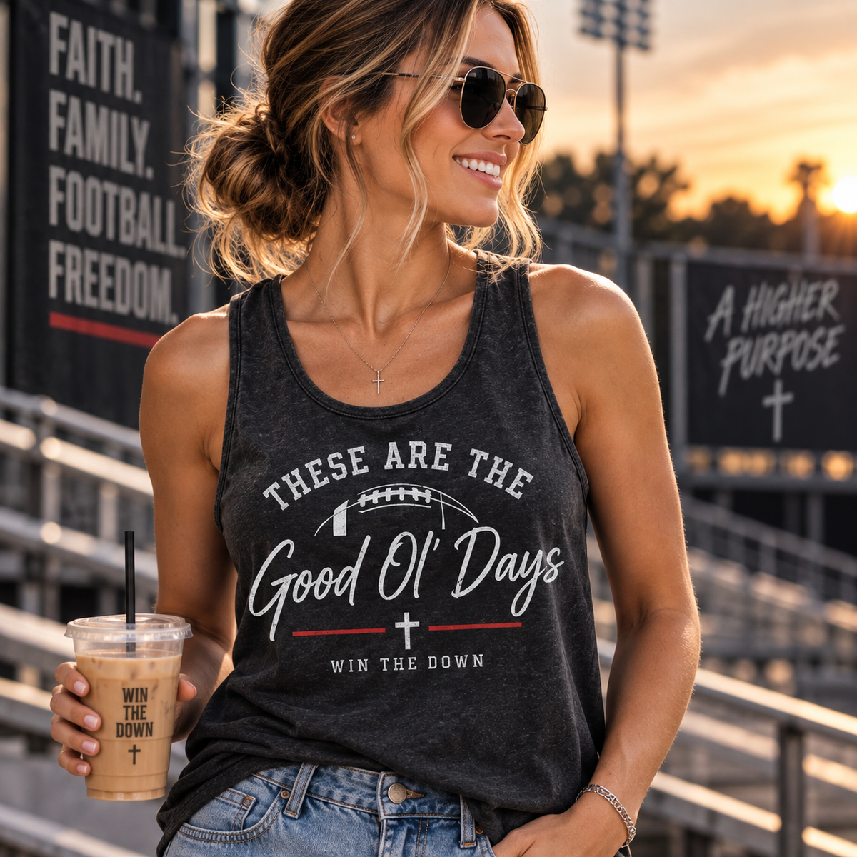 WIN THE DOWN™ “Good Ol’ Days” Women’s Tank
