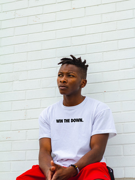 WIN THE DOWN T-Shirt (White)