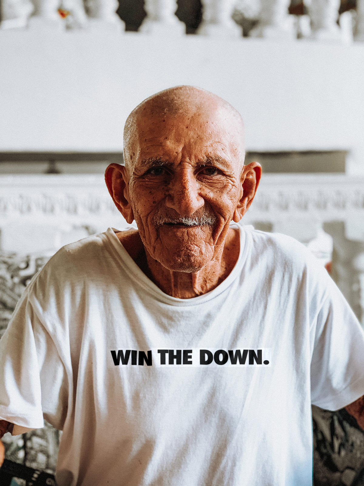 WIN THE DOWN T-Shirt (White)